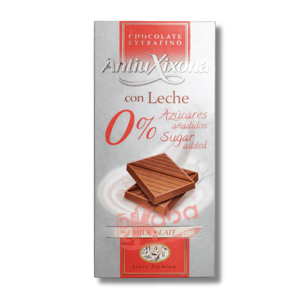 Antiu Xixona Milk Chocolate Sugar Free 100g