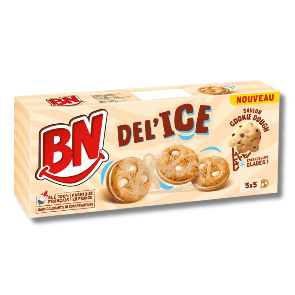 Biscuits à la pâte à biscuits BN Del'Ice 185 g