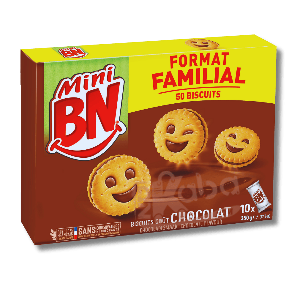 Biscuits BN Mini saveur chocolat 350 g