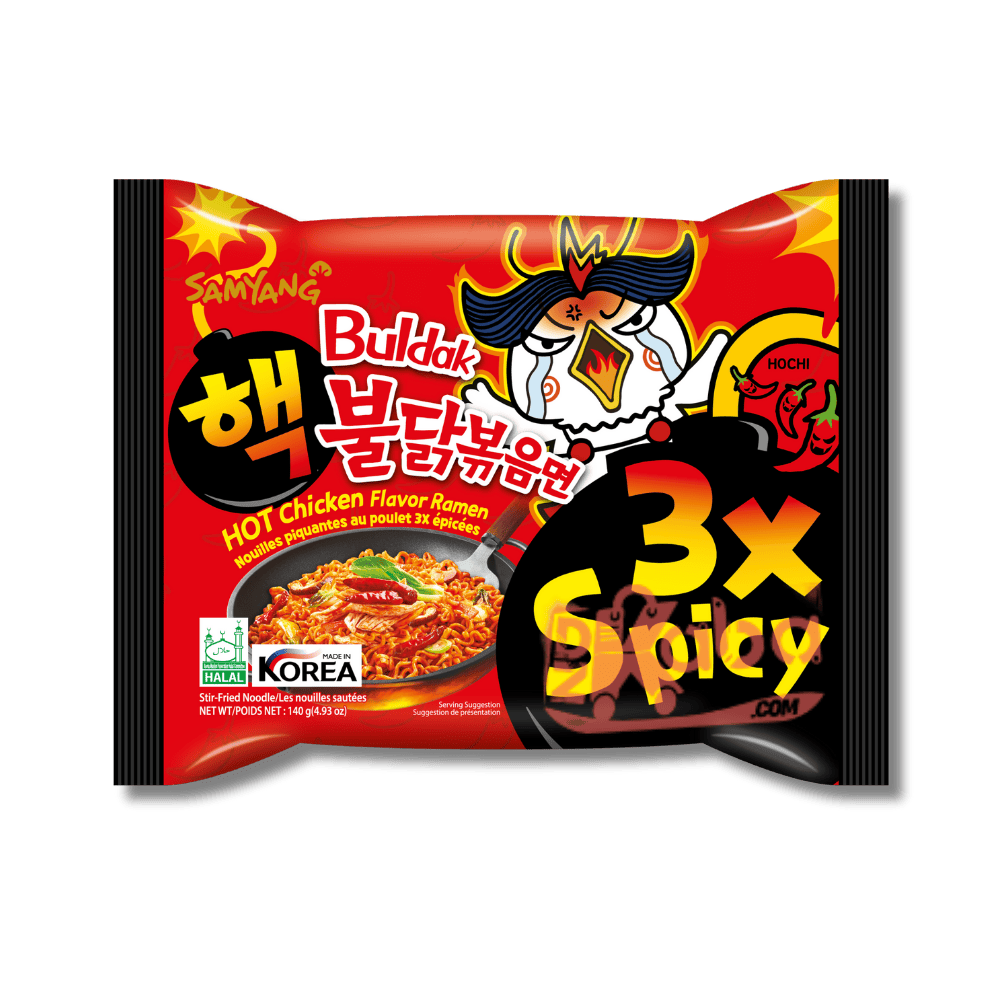 Buldak 3x Spicy Hot Chicken Flavor 140g