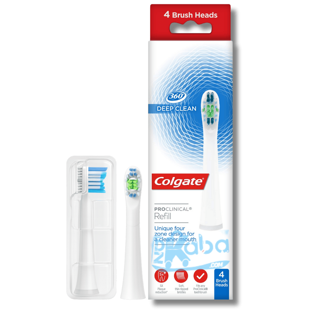 Colgate Heads ProClinical 360 Deep Clean Refill T4