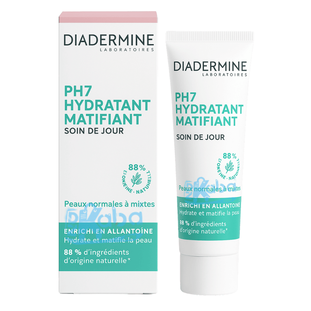 Diadermine Day Cream PH7 Hydratant Matifiant 50ml