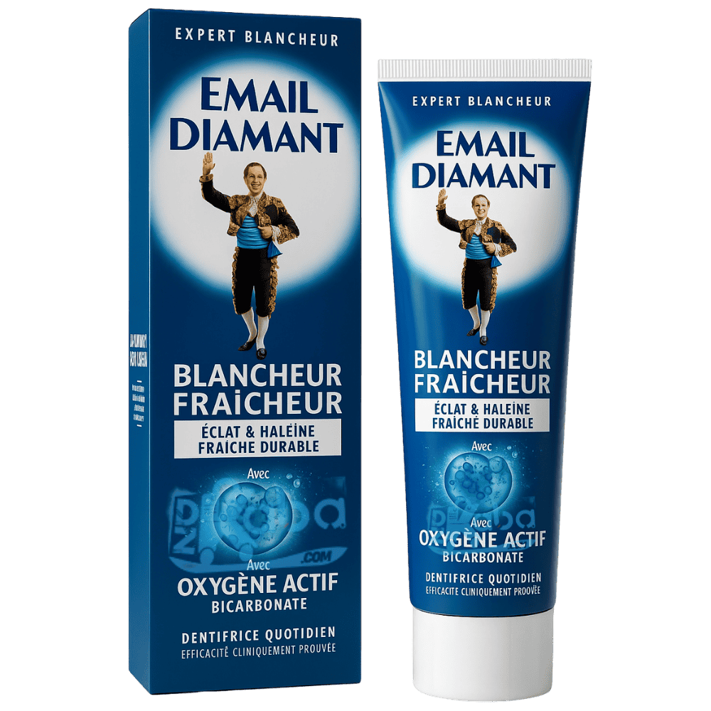 Email Diamant Blancheur Fraîcheur Active Oxygen Bicarbonate 75ml