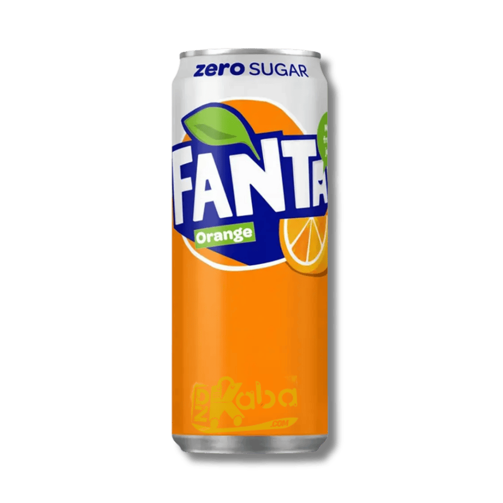 Fanta Orange Sugar Free Soft Drink 330ml