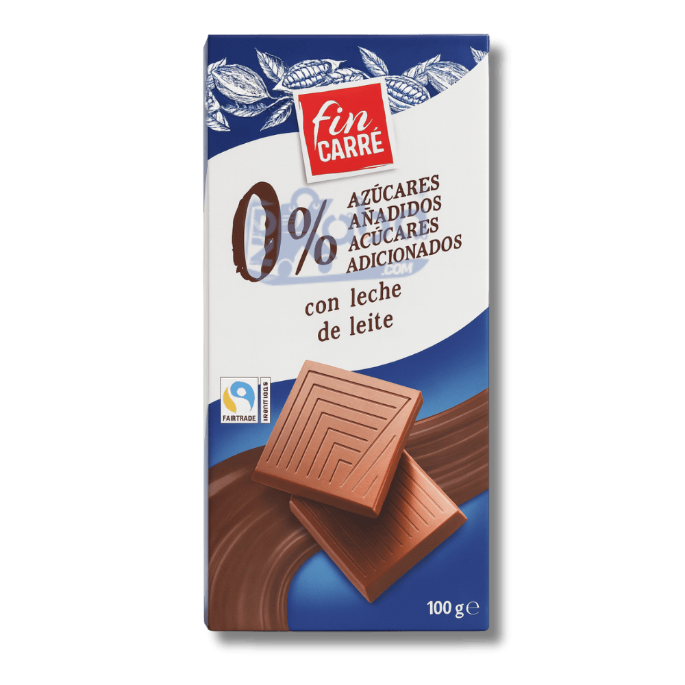 Fin Carré Milk Sugar Free 100g