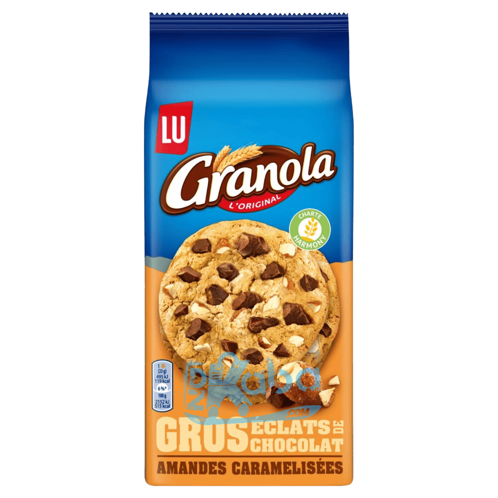 Granola Cookies Chocolate Chunks & Caramelized Almonds 184g