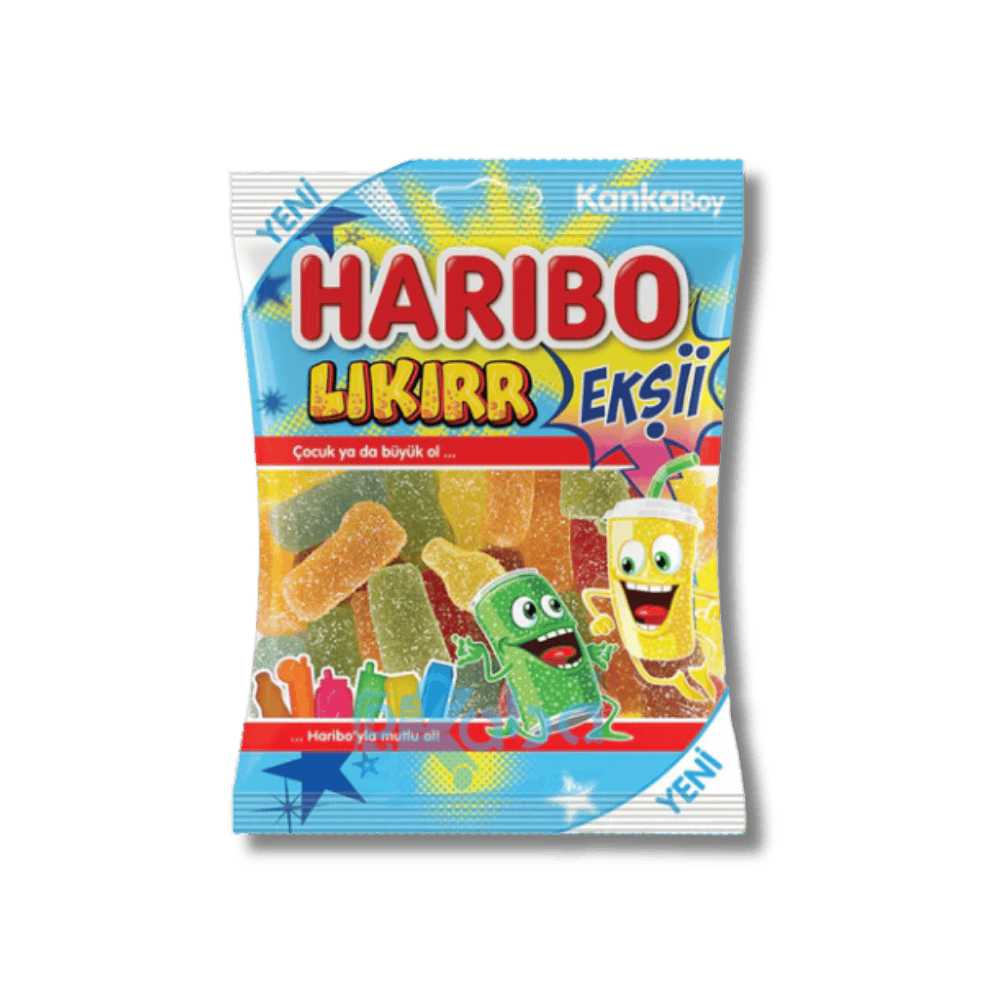 Haribo Licorice F!ZZ 70g