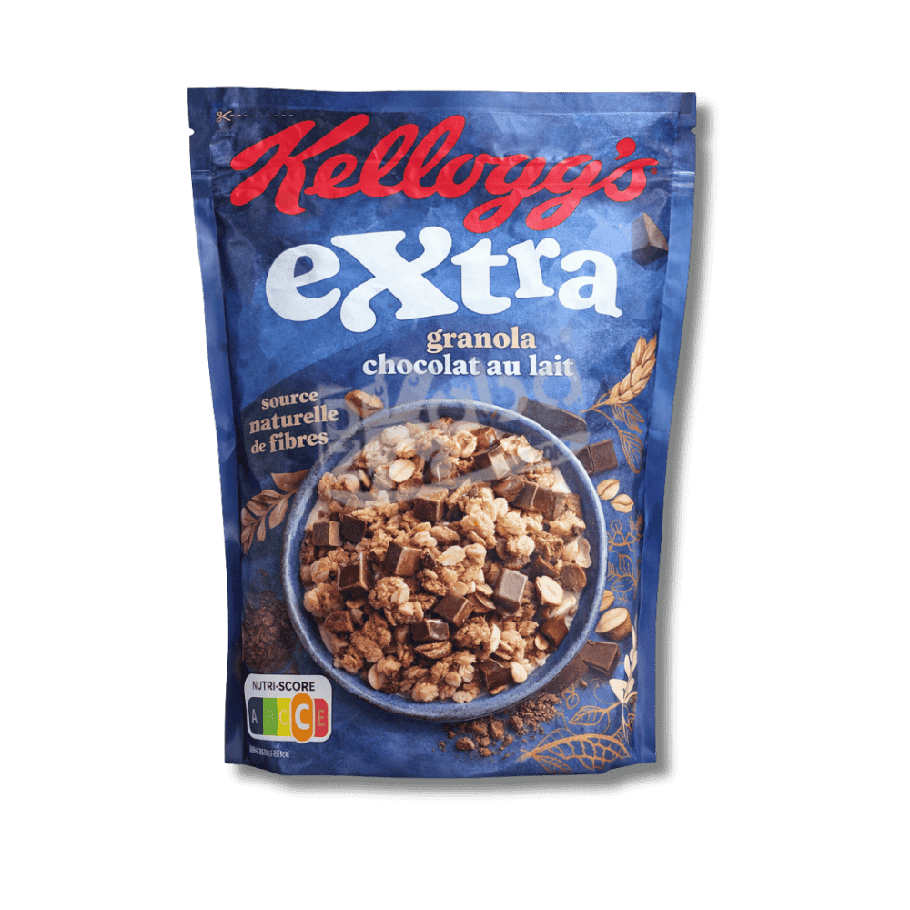 Kellogg's Extra Granola Milk Chocolate 500g