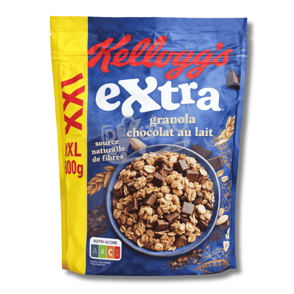 Kellogg's Extra Granola Milk Chocolate 800g