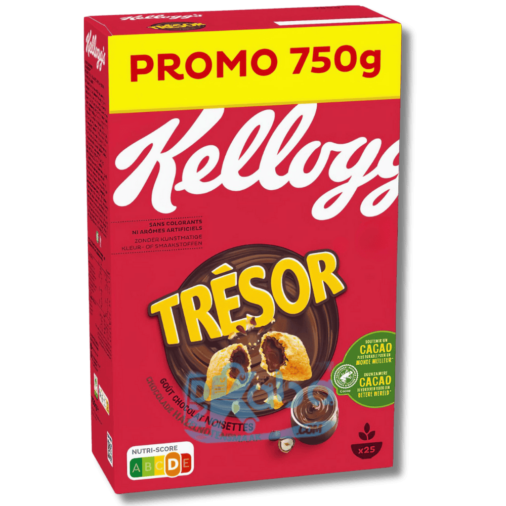 Kellogg’s Trésor Cereal Chocolate Hazelnut 750g
