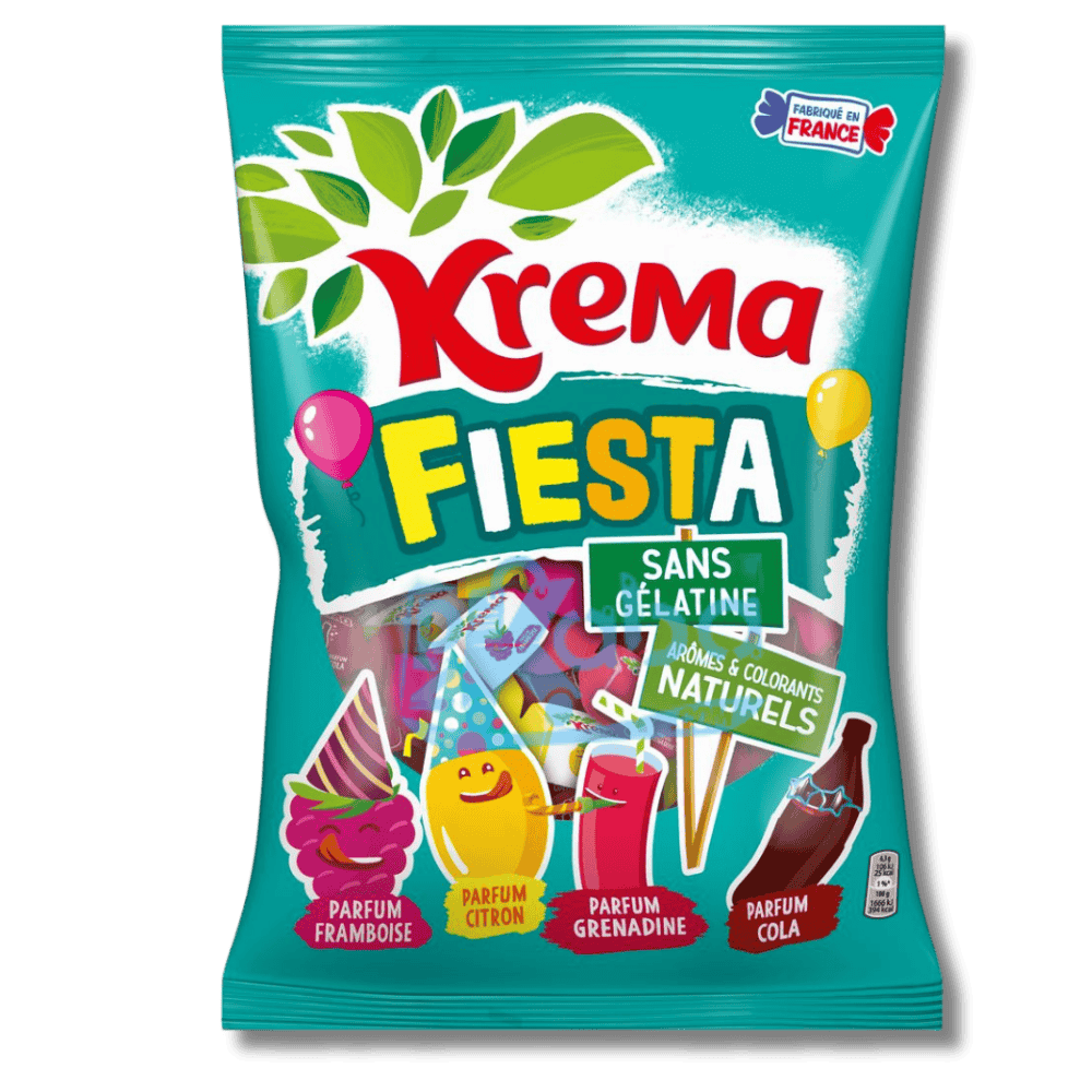 Krema Candy Fiesta Assortiment de Fruits et Cola 1kg