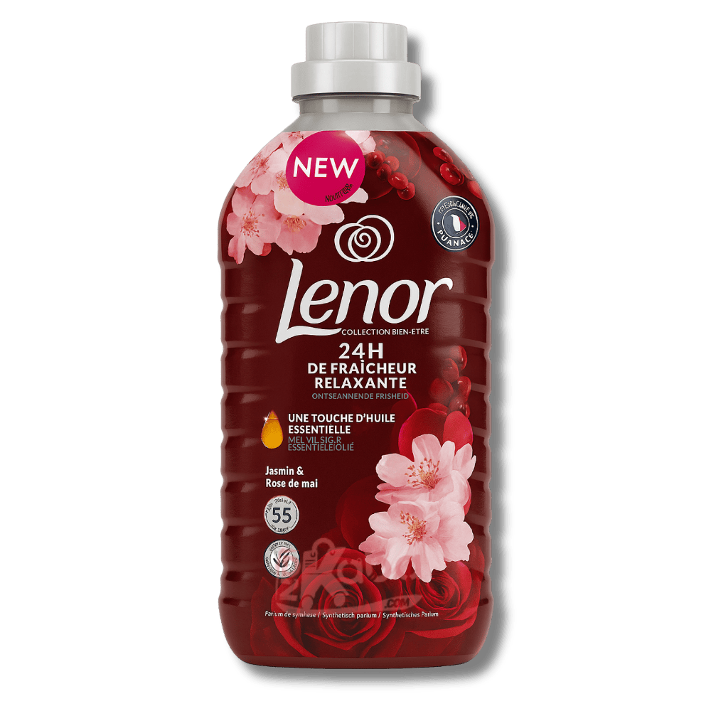 Lenor Fabric Softener Relaxing Freshness Jasmine & Rose de Mai 1155ml