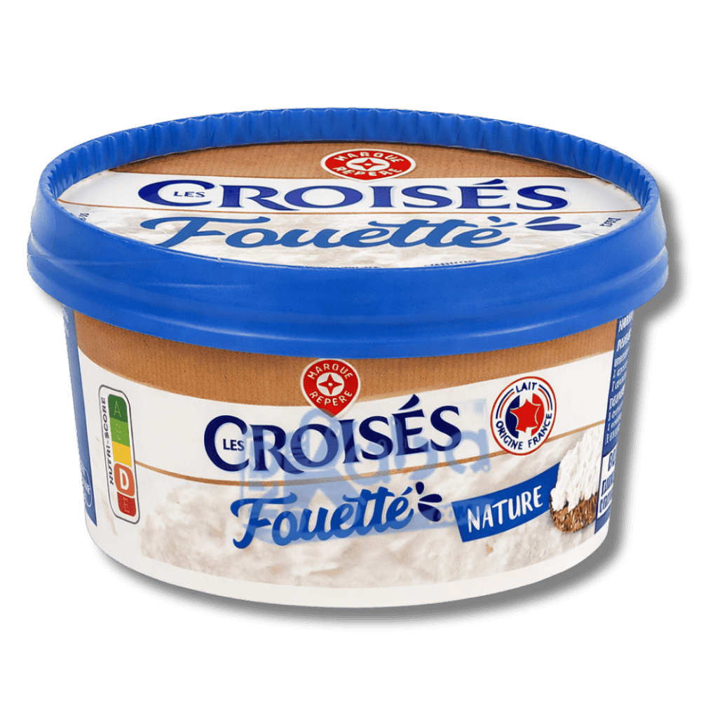 Les Croisés Fresh Cheese Fouetté Nature 150g