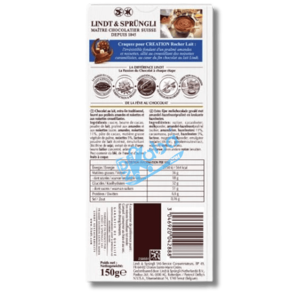 Lindt Creation Rocher Milk 150g