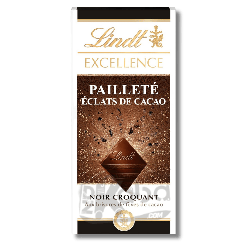 Lindt Excellence Pailleté Éclats de Cacao Dark 100g