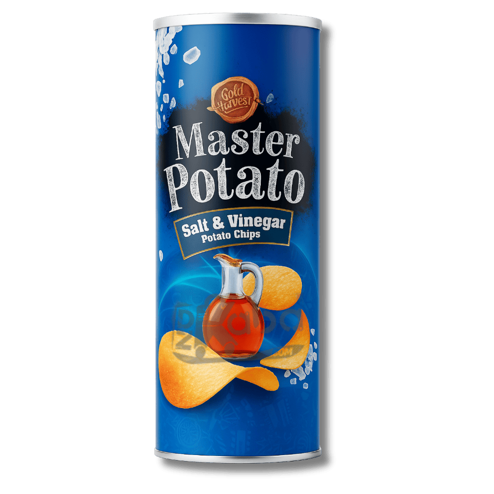 Master Potato Salt & Vinegar Potato Chips 160g