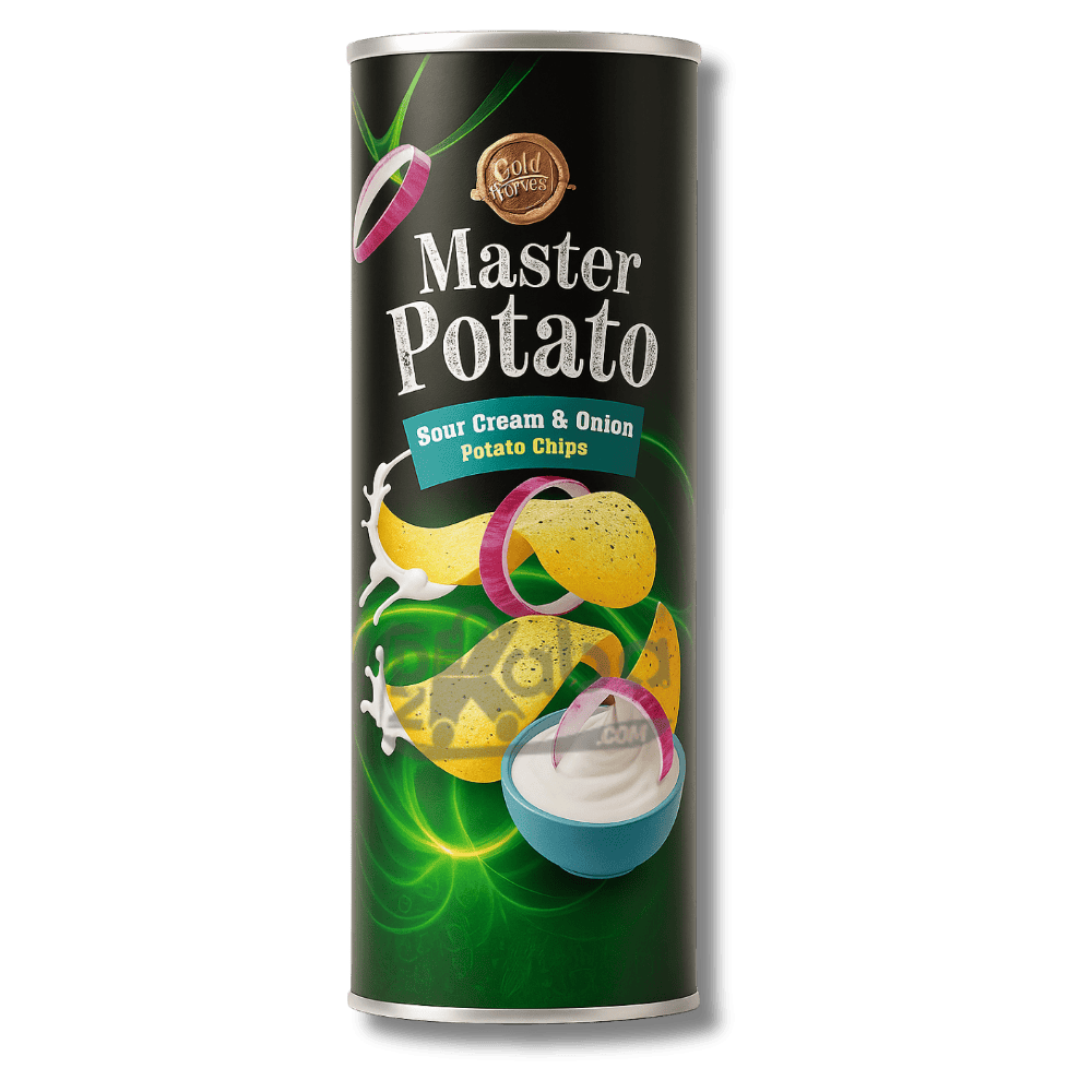 Master Potato Sour Cream & Onion Potato Chips 160g