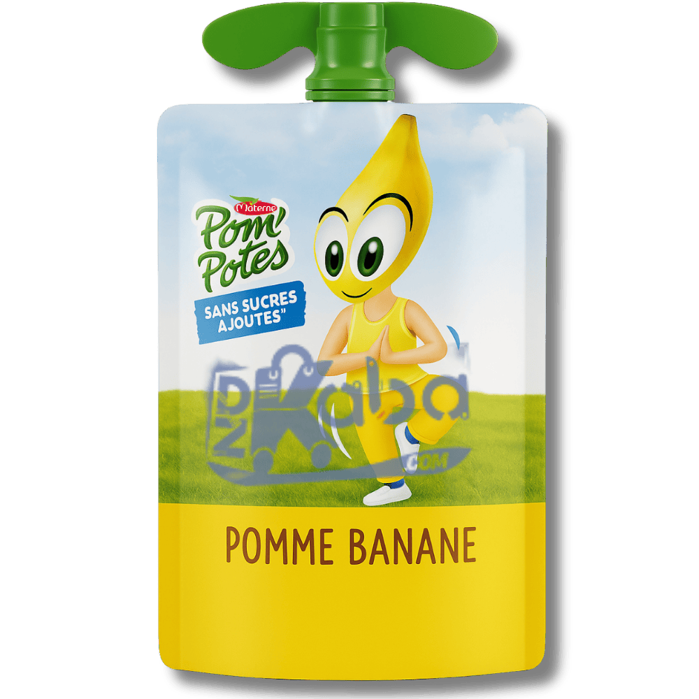 Materne Pom’Potes Apple Banana Sugar Free 90g