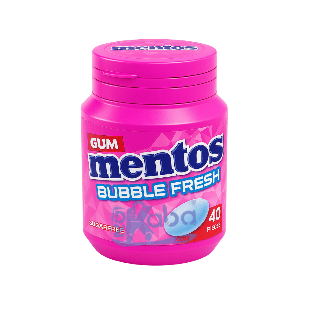 Mentos Chewing Gum Bubble Fresh Sugar Free T40