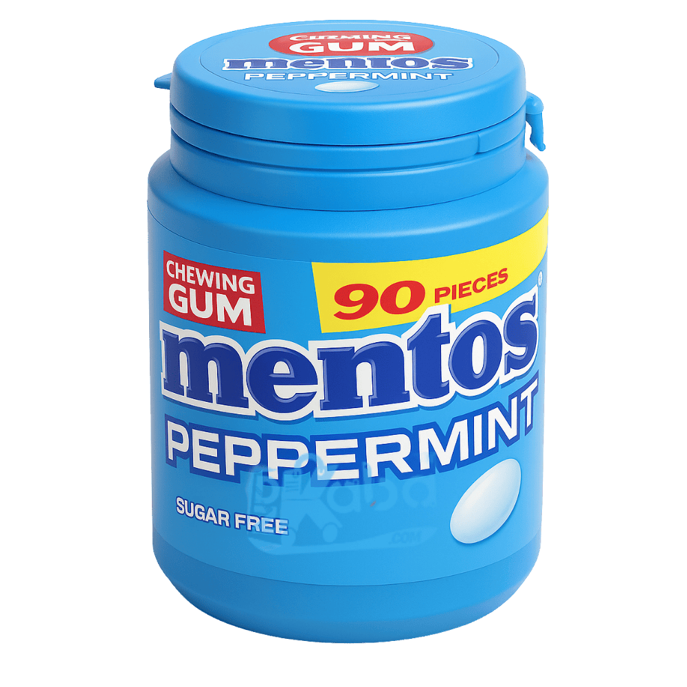 Mentos Chewing Gum Peppermint Sugar Free T90
