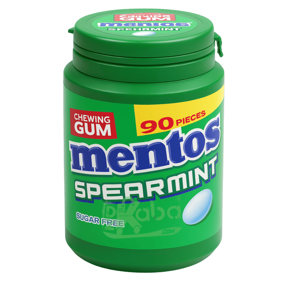 Mentos Chewing Gum Spearmint Sugar Free T90