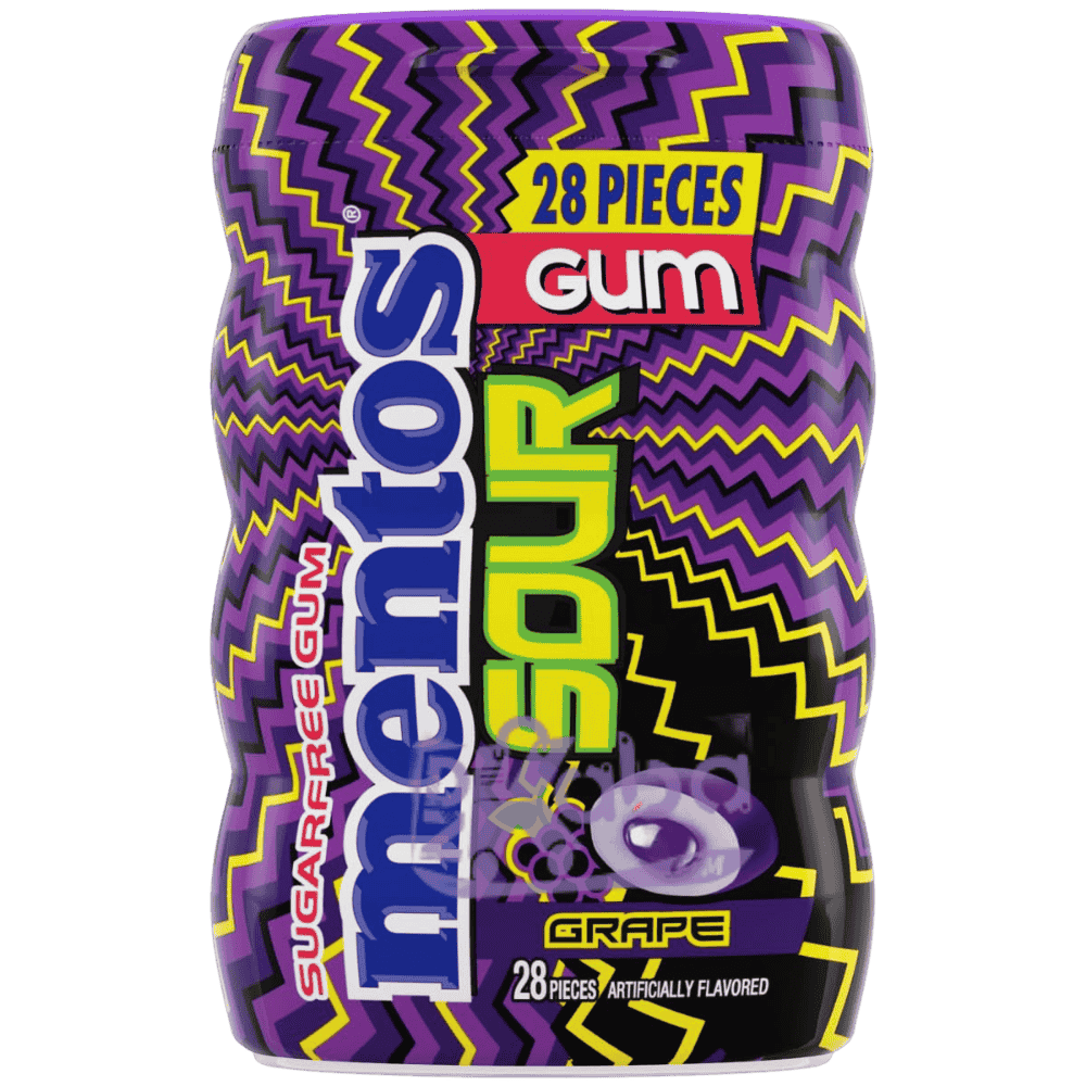 Mentos Sour Grape Flavour 84g