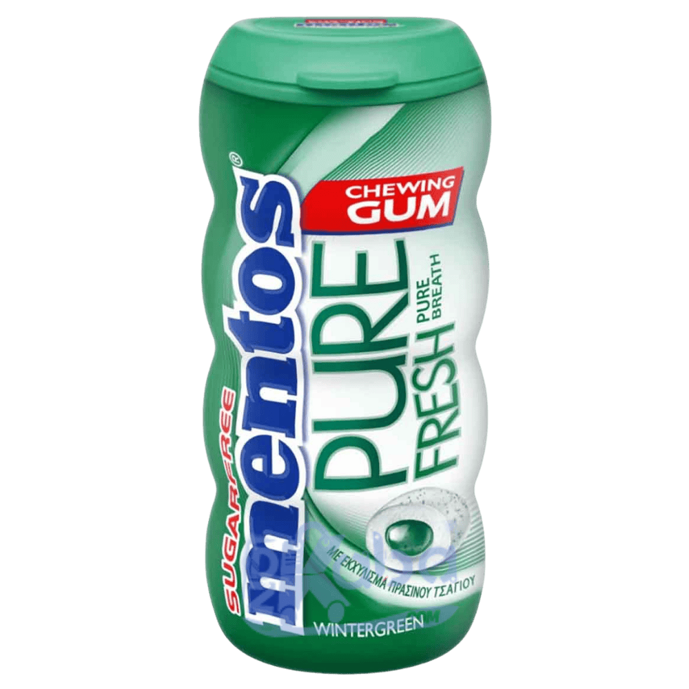 Mentos Gum Pure Fresh Wintergreen Sugar Free T15