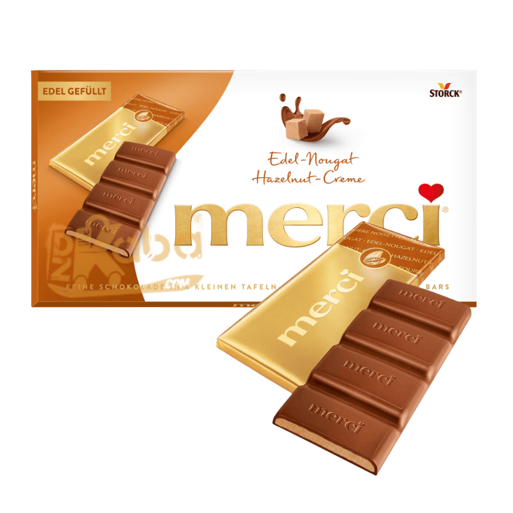 Merci Milk Chocolate Hazelnut Creme 100g