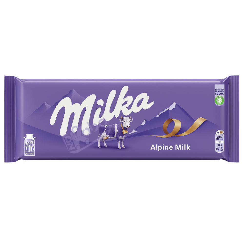Milka Alpine Milk Chocolate 250g