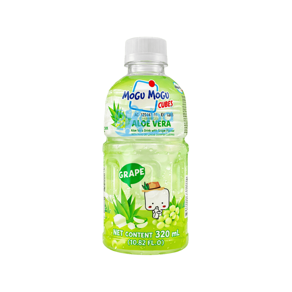 Mogu Mogu Grape Drink with Nata de Coco 320 ml