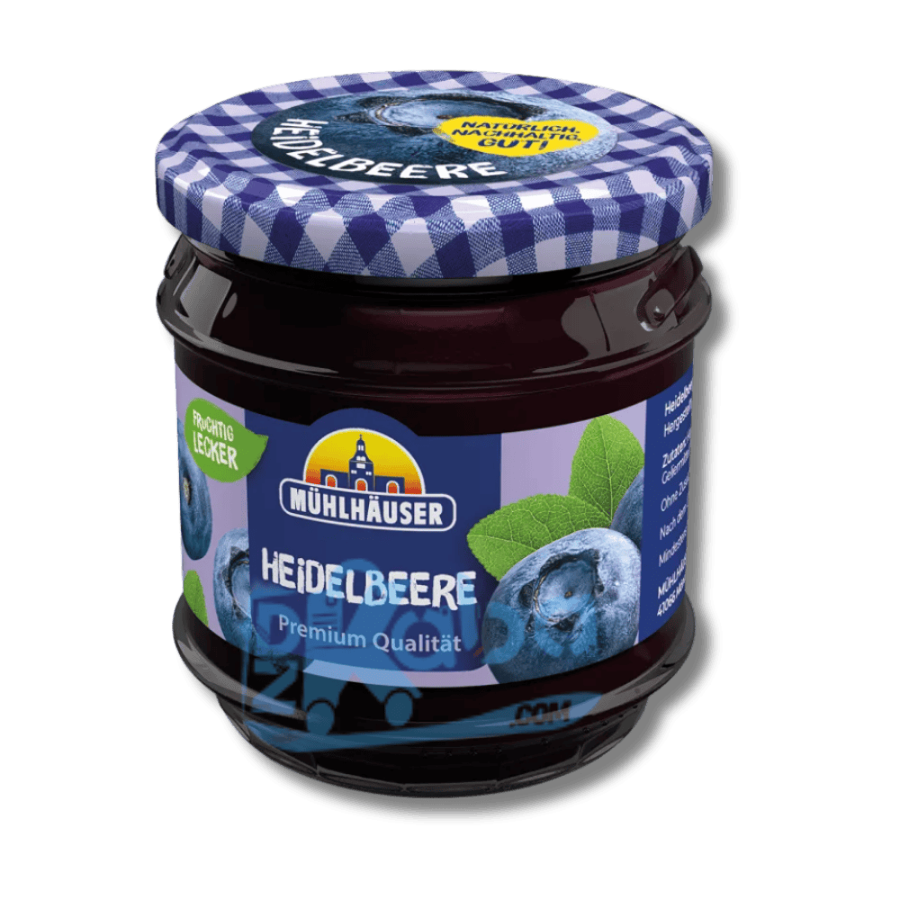Mühlhäuser Fruit Spread Blueberry 450g