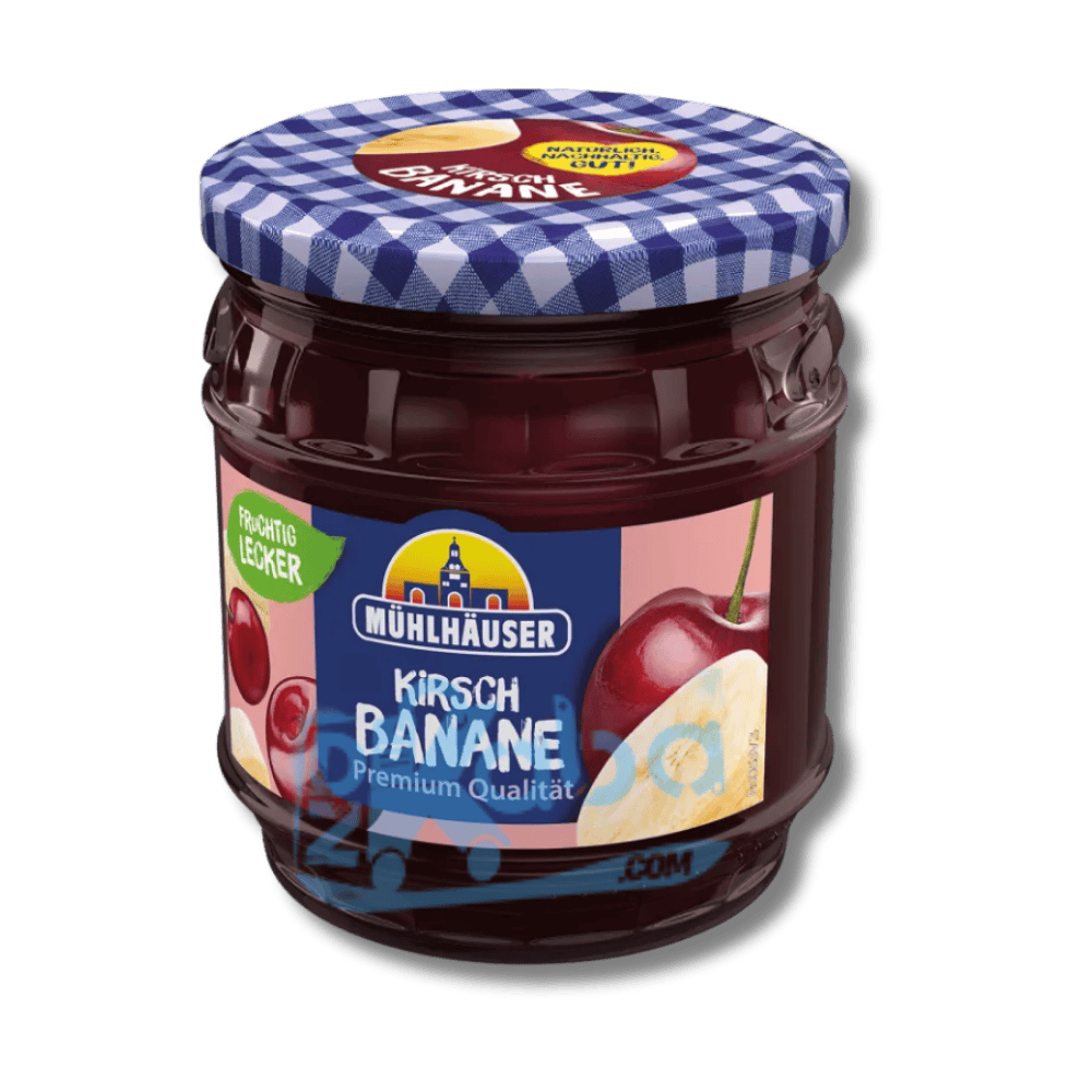 Mühlhäuser Fruit Spread Cherry Banana 450g