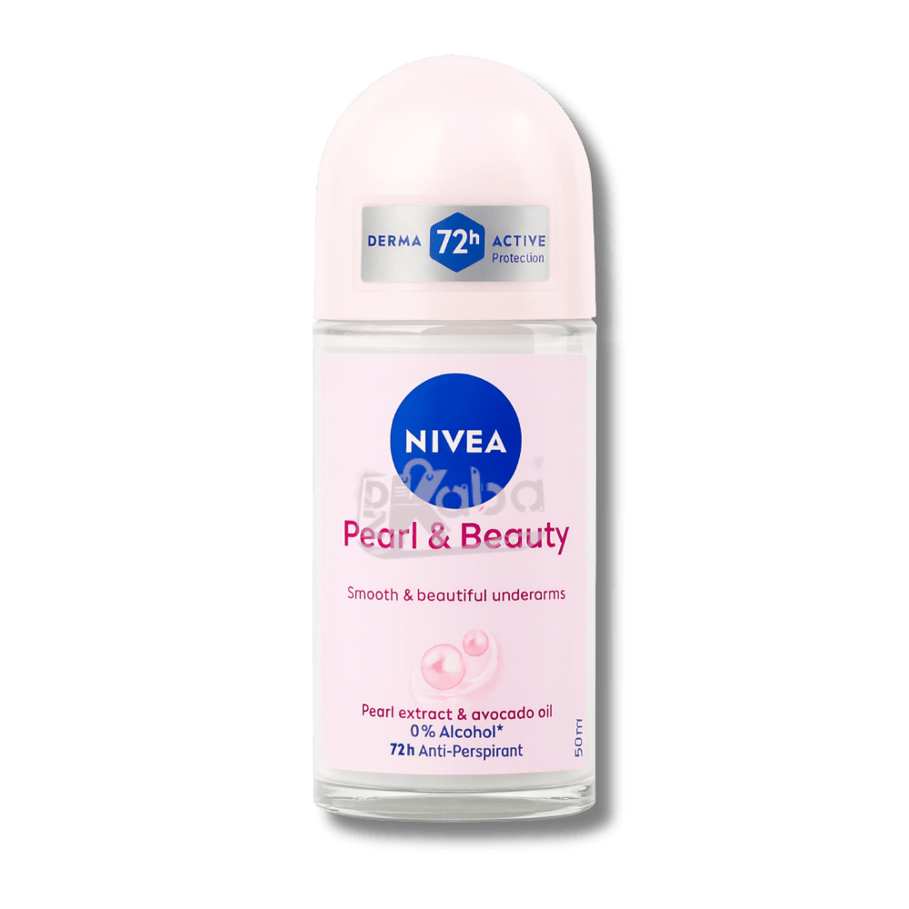 Nivea Anti-Perspirant Roll-On Pearl & Beauty Alcohol-Free 72H 50ml