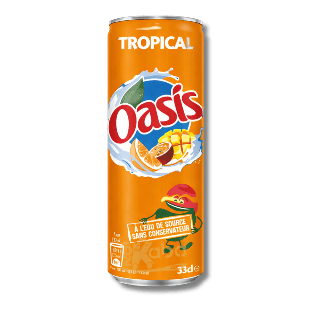 Oasis Tropical Soft Drink 330ml