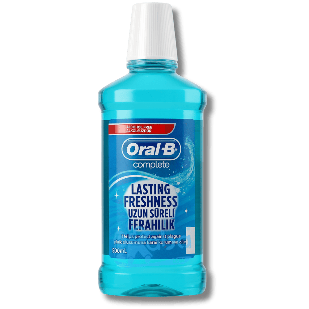 Oral-B Mouthwash Complete Lasting Freshness 500ml