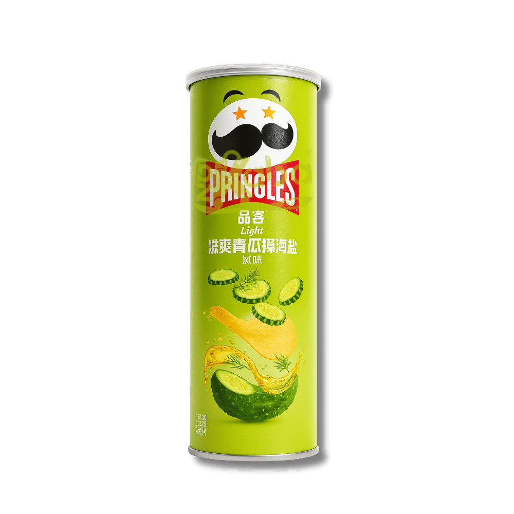 برينجلز تشاينا لايت بنكهة الخيار وملح البحر 110 غرام