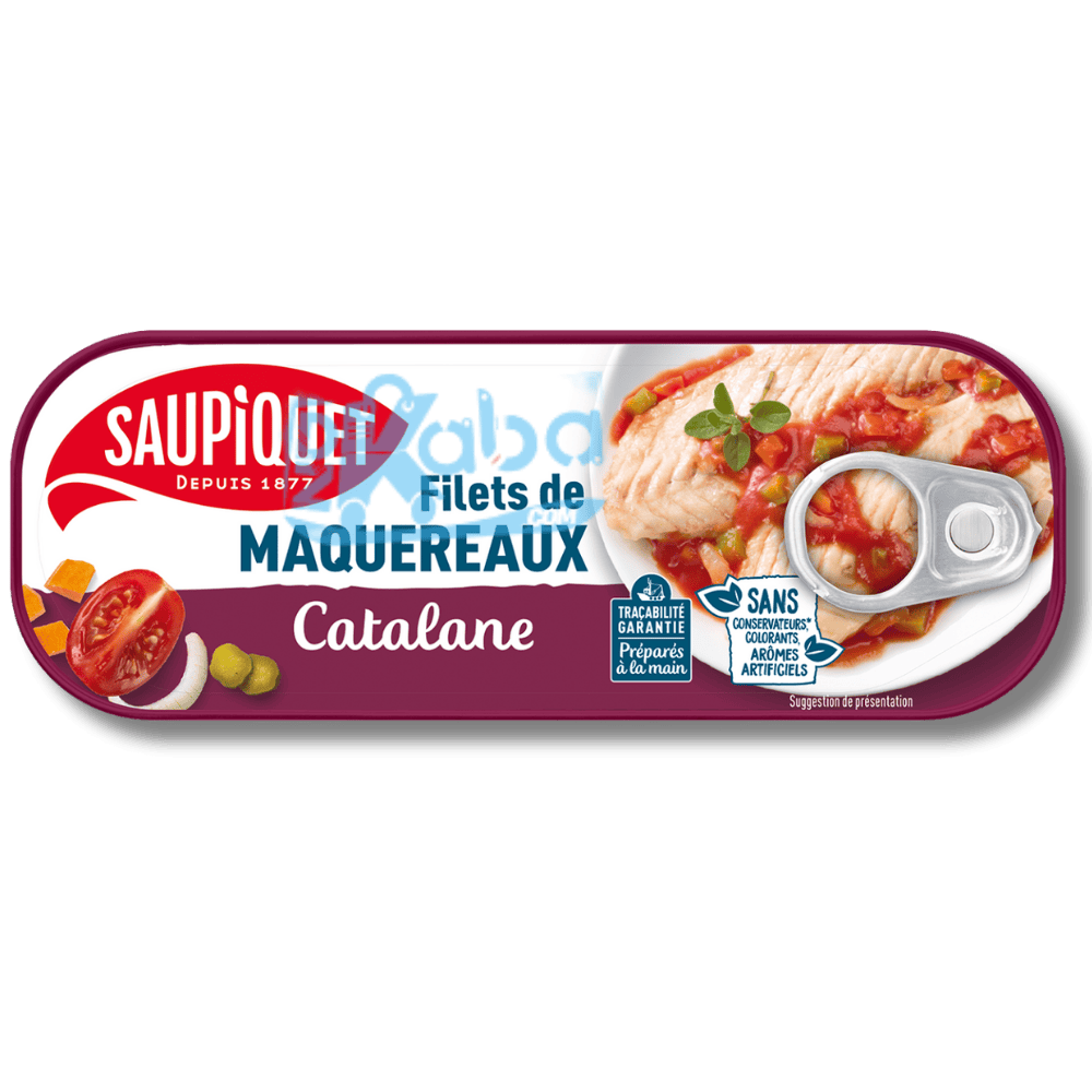 Saupiquet Mackerel Fillets Catalan Style 169g