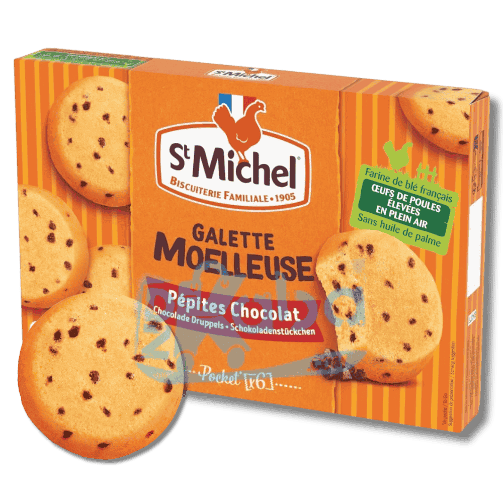 St Michel Galette Moelleuse Pépites Chocolat T6