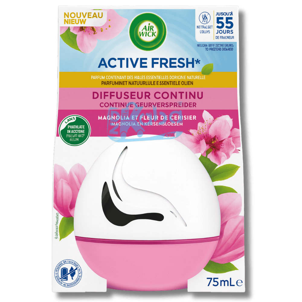 Air Wick Air Freshener Active Fresh Magnolia & Cherry Blossom 75ml