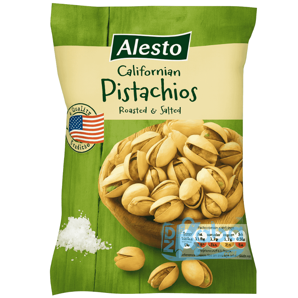 Alesto Californian Pistachios Roasted & Salted 250g