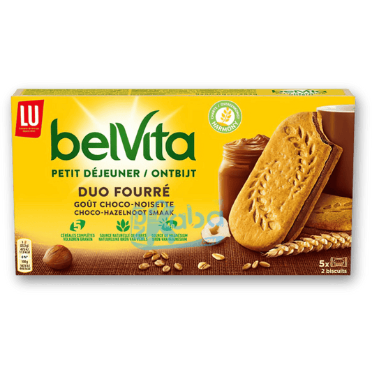 BelVita Duo Filled Choco-Hazelnut Biscuits 253g