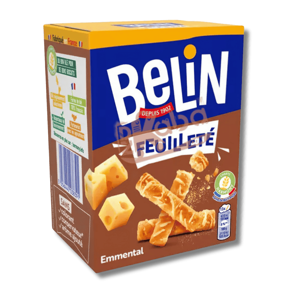 Belin Feuilleté Emmental Crackers 95g