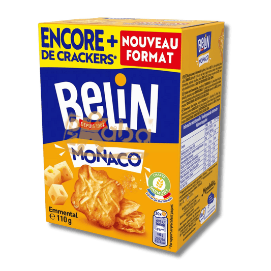 Belin Monaco Emmental Crackers 110g
