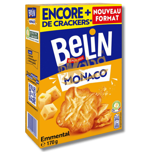 Belin Monaco Emmental Crackers 170g
