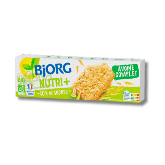 Biscuits bio Bjorg Nutri+ Avoine complète 130 g