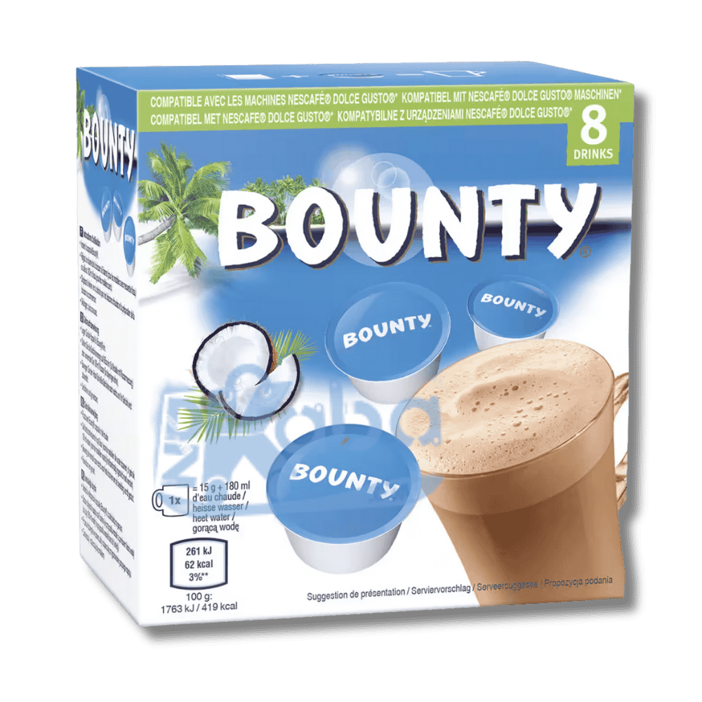 Bounty Hot Chocolate Pods T8