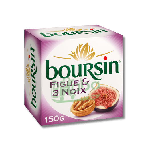 Boursin Soft Cheese Fig & 3 Nuts 150g