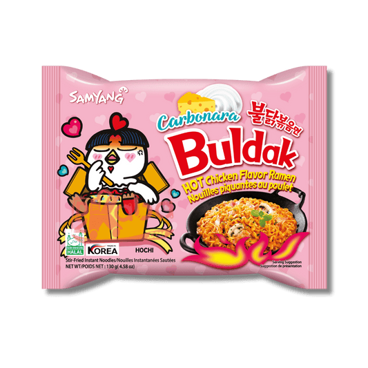 Buldak Carbonara Hot Chicken Flavor Ramen 130g