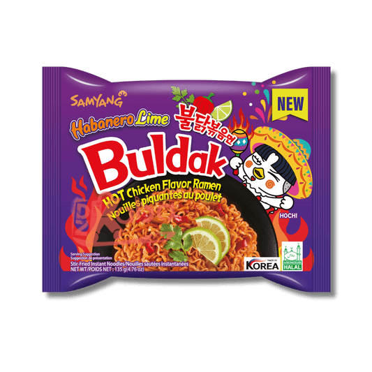 Buldak Habanero Lime Hot Chicken Flavor 135g