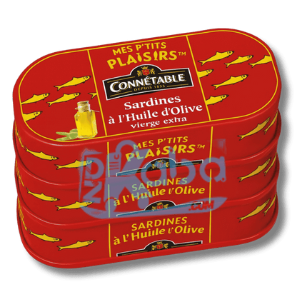 Connétable Sardines in Extra Virgin Olive Oil 55g T3